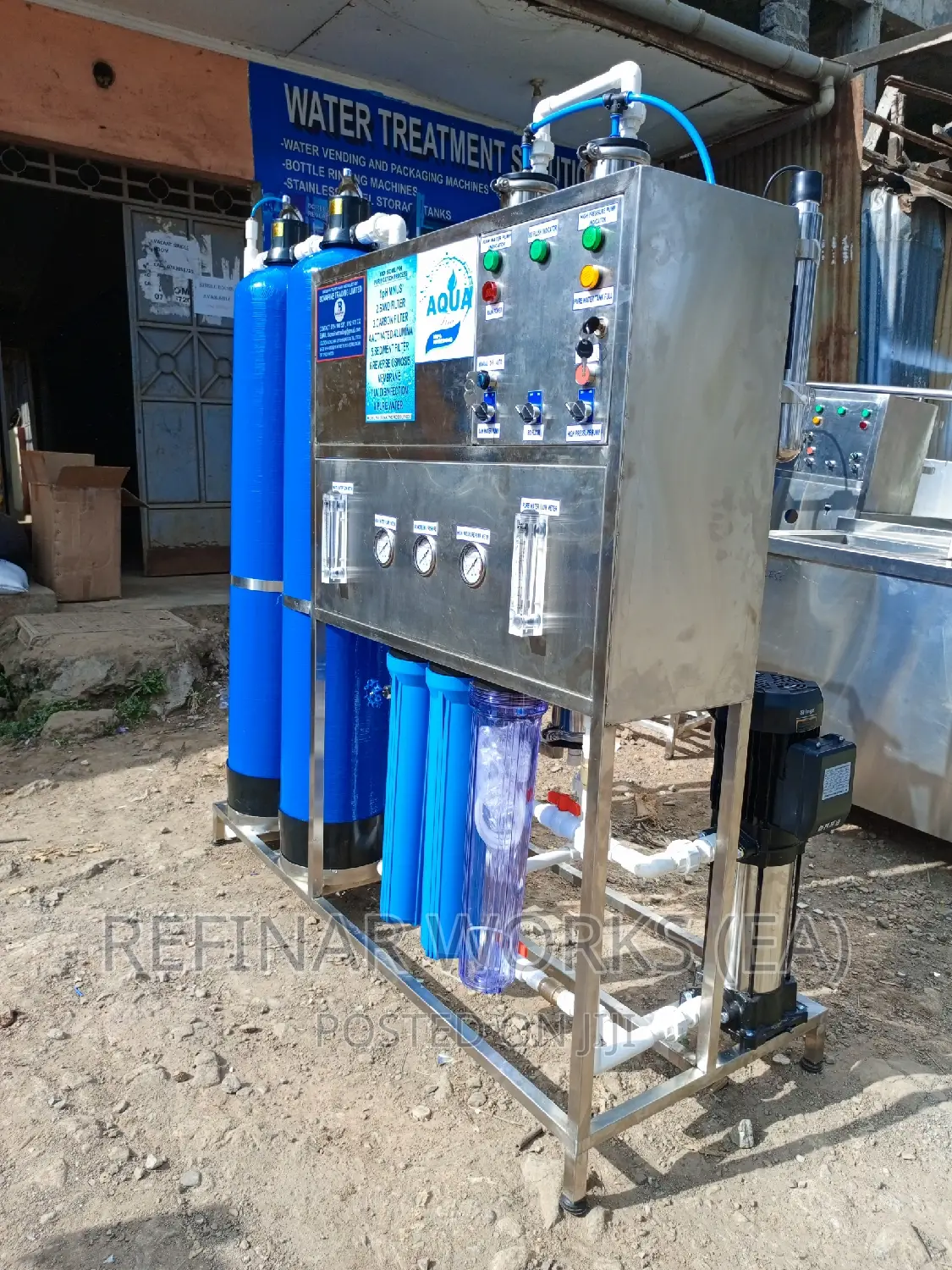 Borehole Water Purifier - Reverse Osmosis Complete Setup