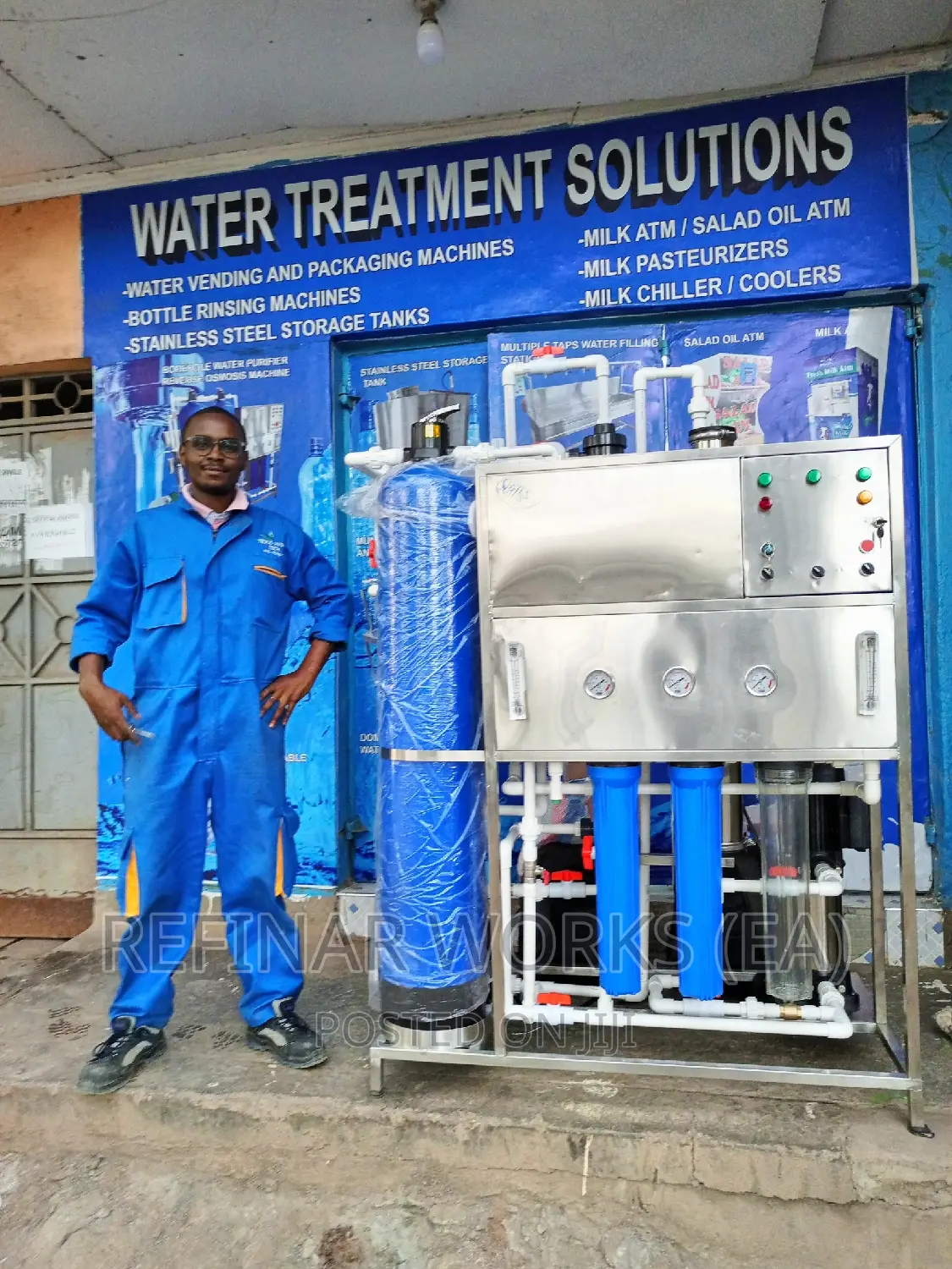 Borehole Water Purifier - Reverse Osmosis Complete Setup