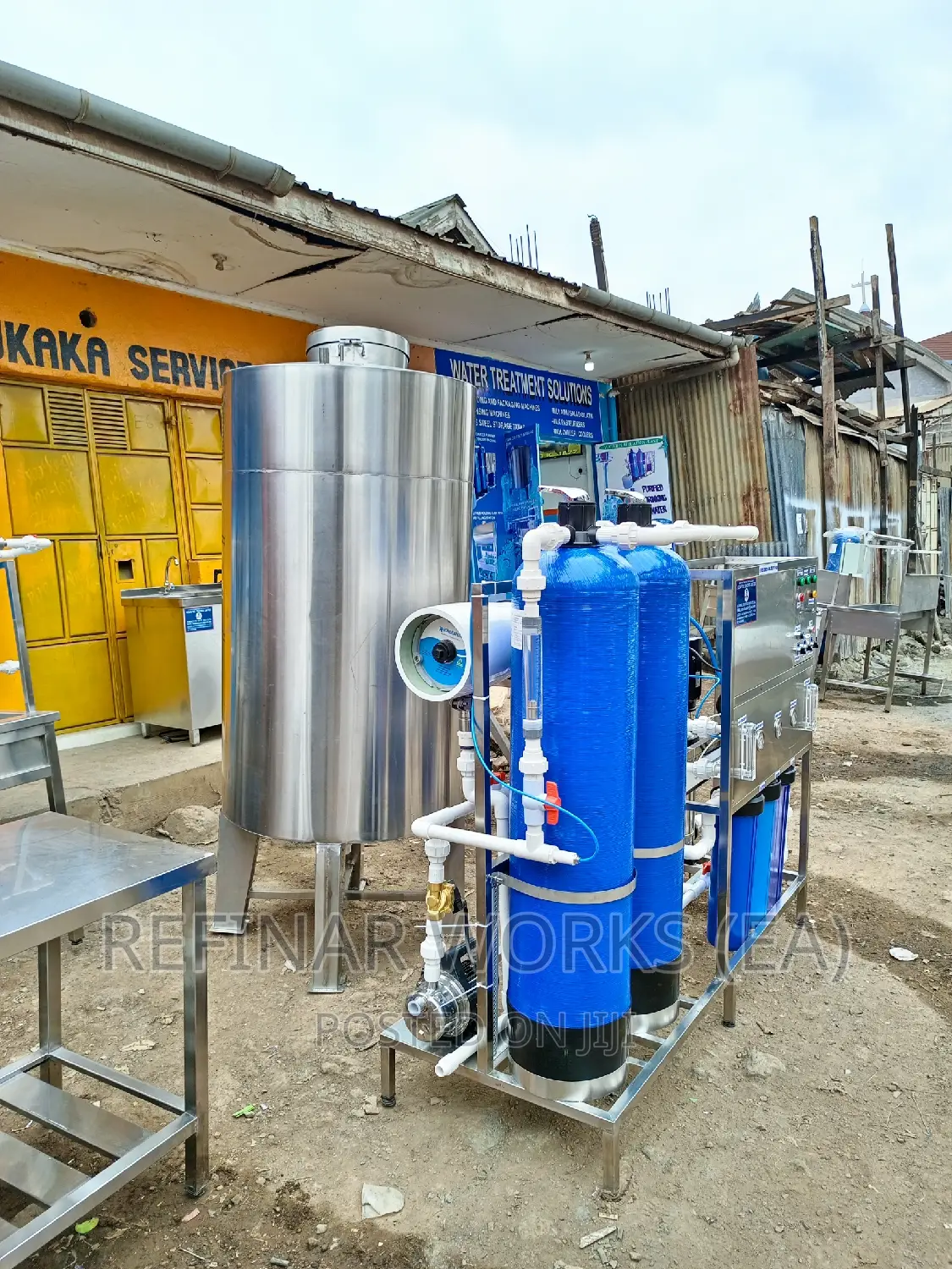 Reverse Osmosis Machine Borehole Water Purification Machine