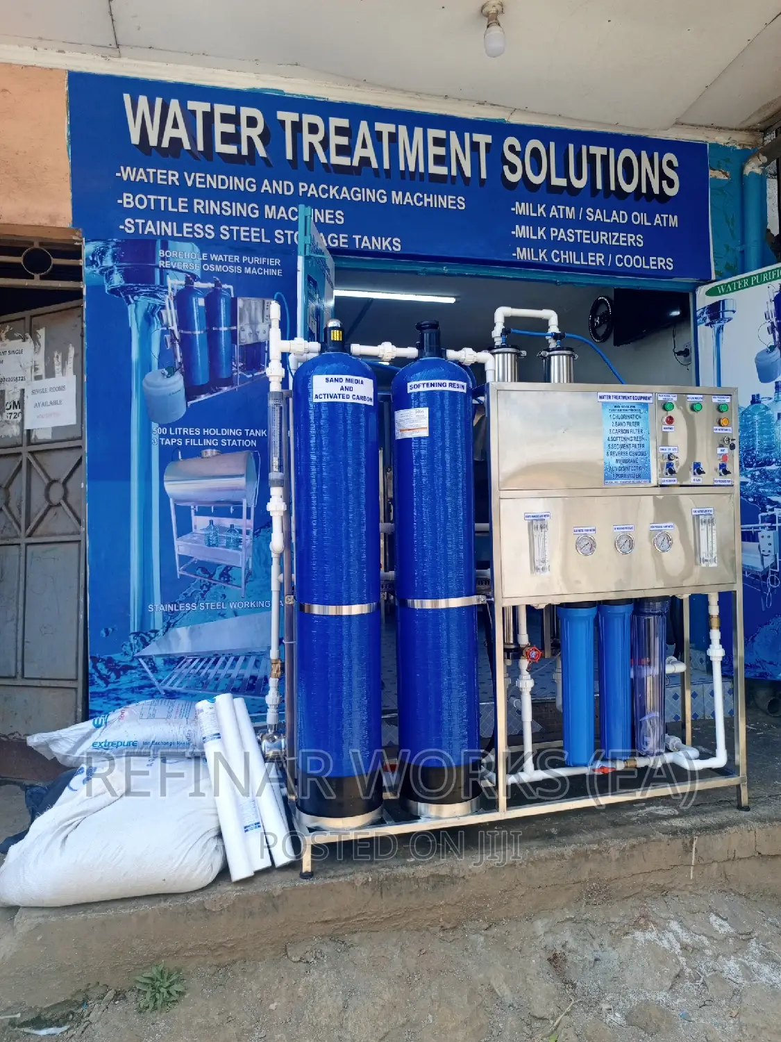 Reverse Osmosis Machine Borehole Water Purification Machine