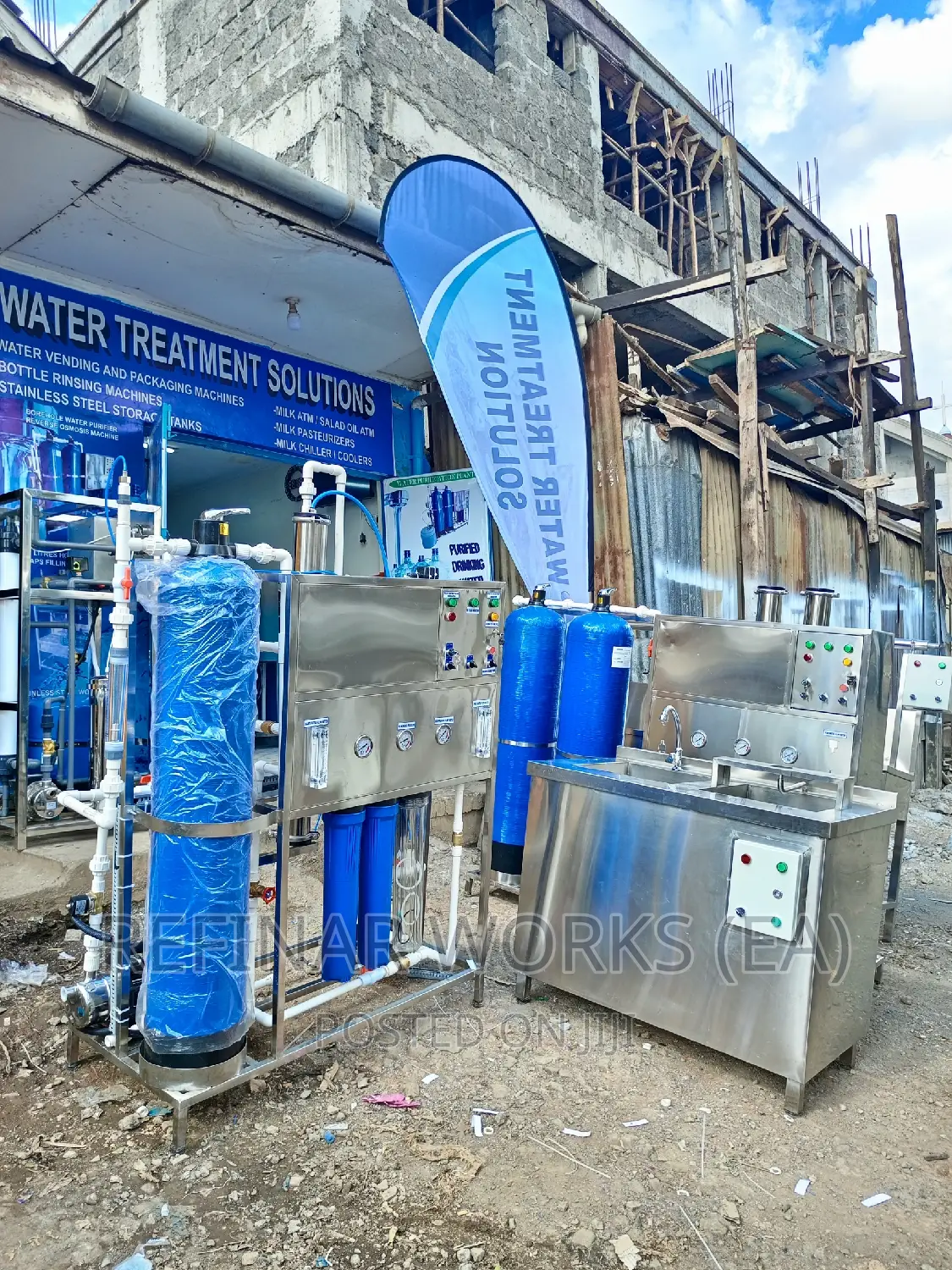 Reverse Osmosis Machine Borehole Water Purification Machine