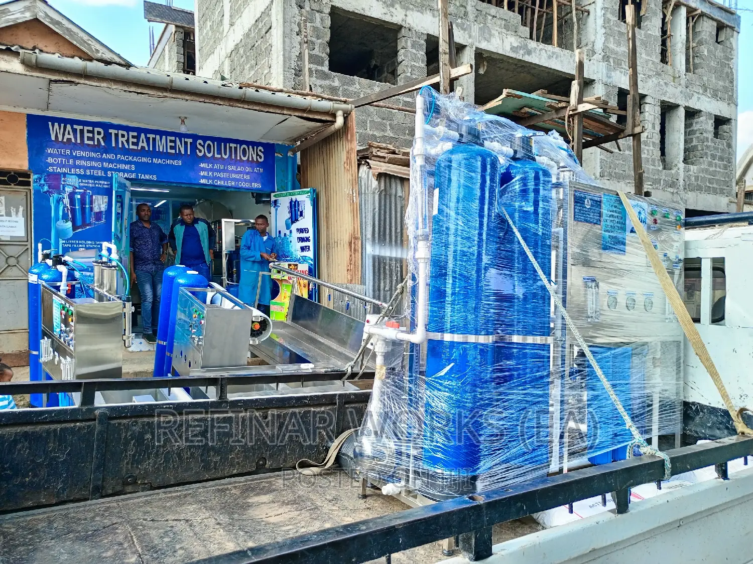 Reverse Osmosis Machine Borehole Water Purification Machine