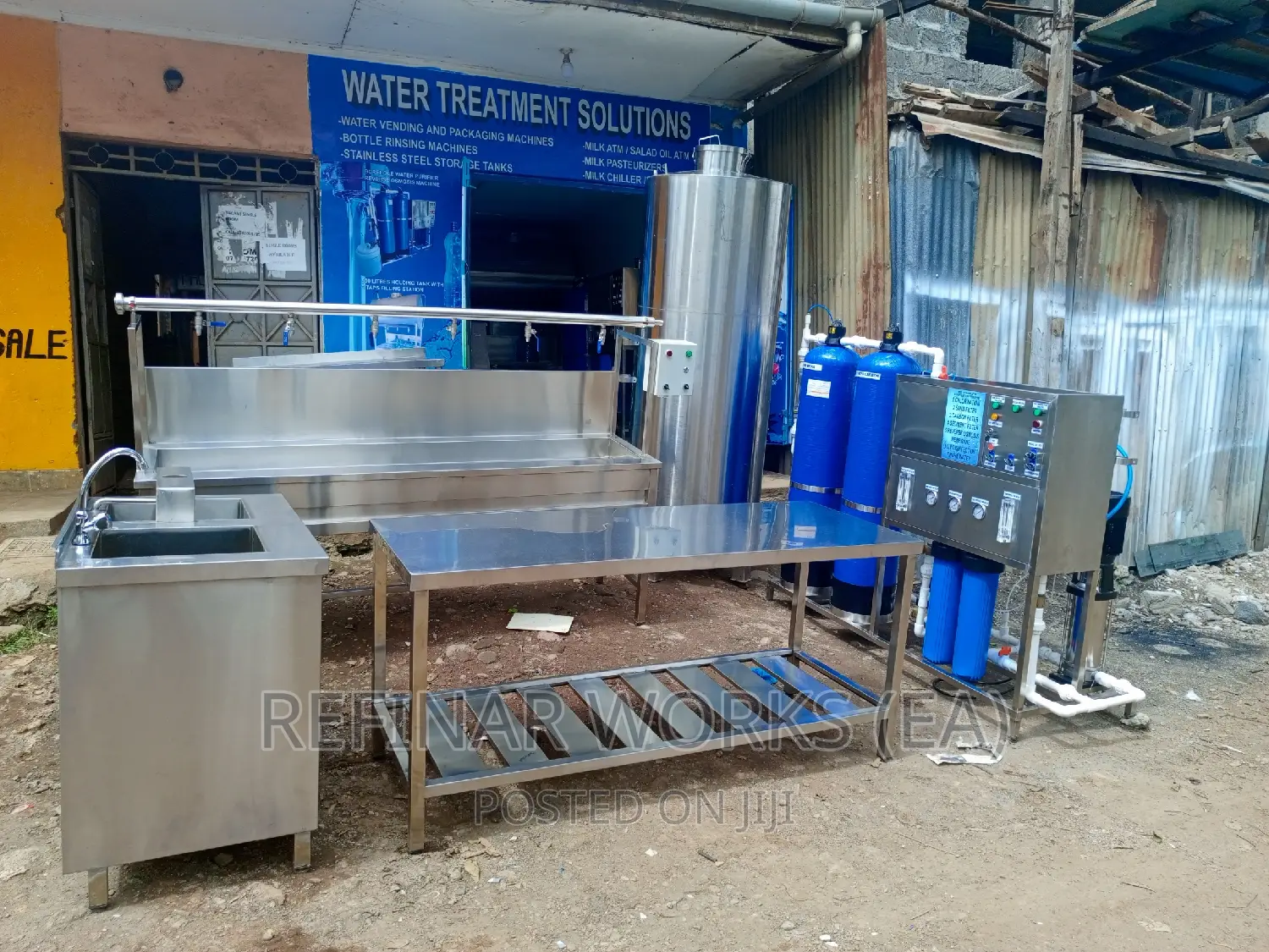 Reverse Osmosis Machine - Water Purification Business