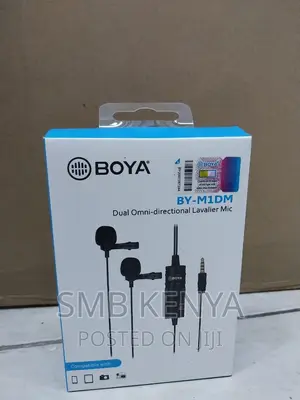 Boya Double Lapel Mic BYM1DM