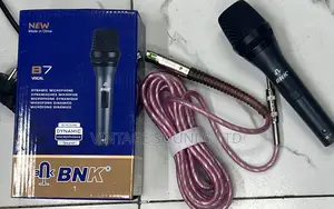 BNK Microphone B7 Dynamic Microphone With 5 M Cable