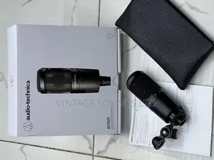 Studio Condenser Microphone At2020 (Black )