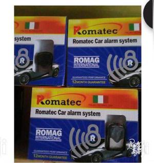 New Romatec Car Alarm, Free Installation.