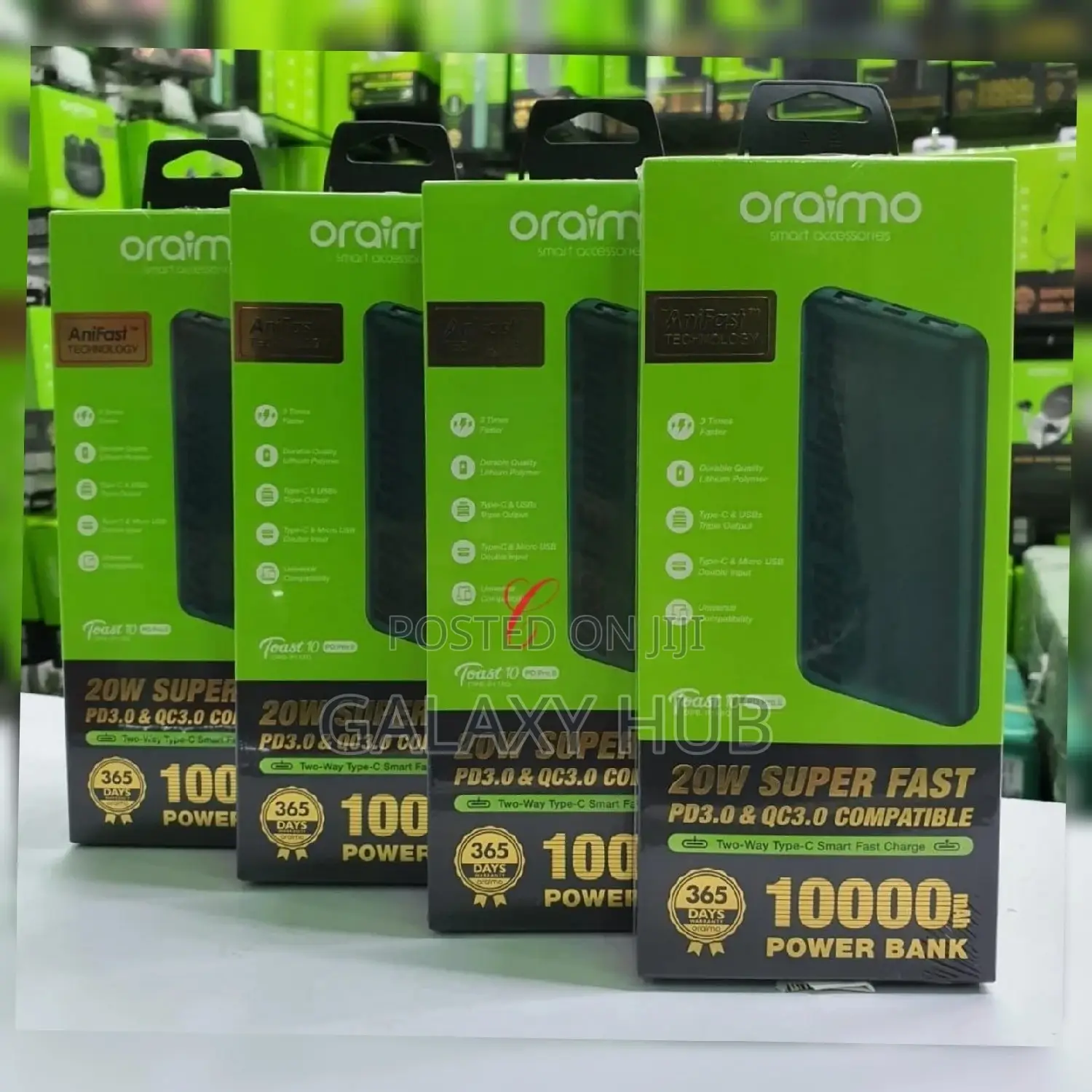 Oraimo 10000mah Power Bank