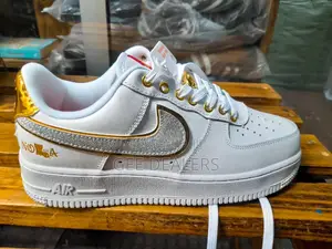 Airforce 1 White Gold Nova