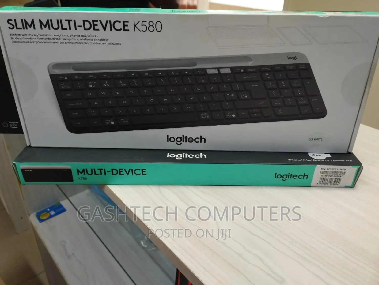 Logitech Slim Multi-Device Wireless Keyboard 