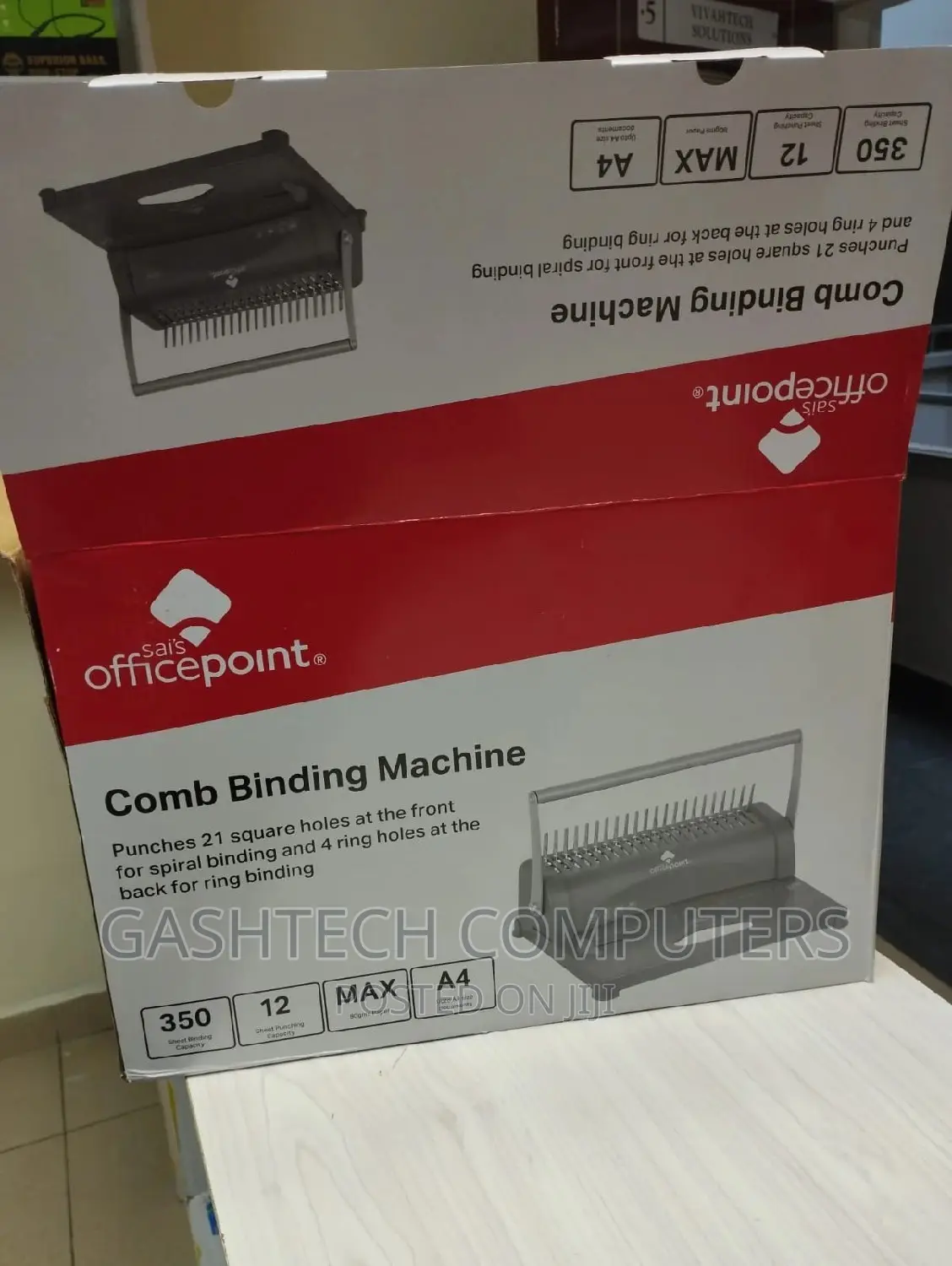 Officepoint Comb Binding Machine