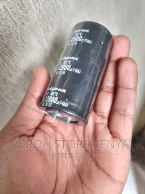 100 Volts 12000UF Microfarads Capacitor