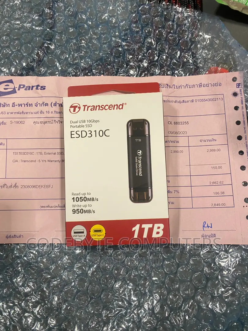 Transcend 1tb External SSD Esd310c