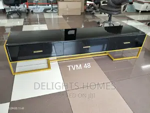 Nordic Tempered Glass Tv Stand