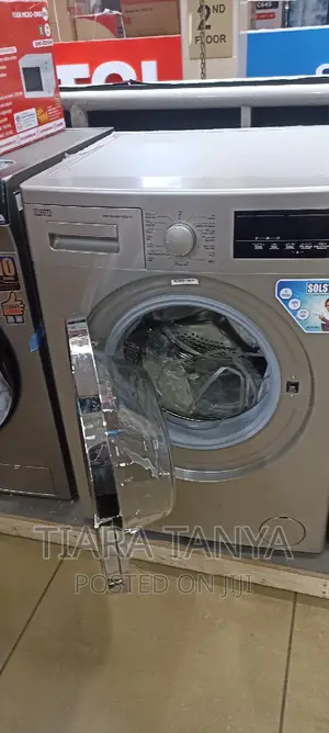 Solstar 9014DVFL Front Load Washing Machine 9kg Silver