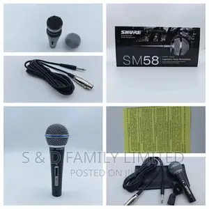 Shure Switch Vocal Microphone SM58 Corded