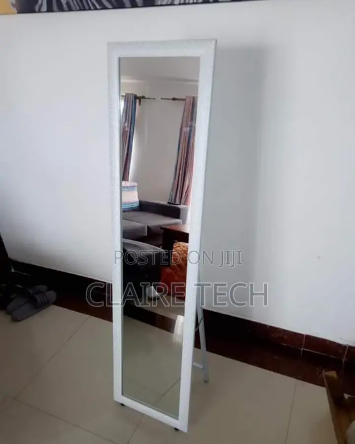Dressing Mirror White Free Standing