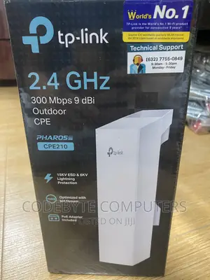 Cpe210 TP-Link Cpe210 2.4ghz 300mbps 9dbi Outdoor Cpe