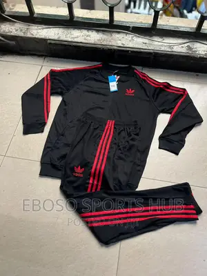 Black Adidas Football Truck Suit