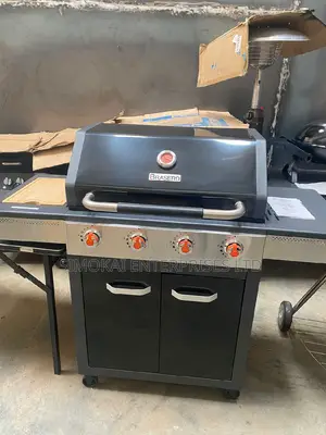 4 Burner Gas BBQS Patio With Hot Plate