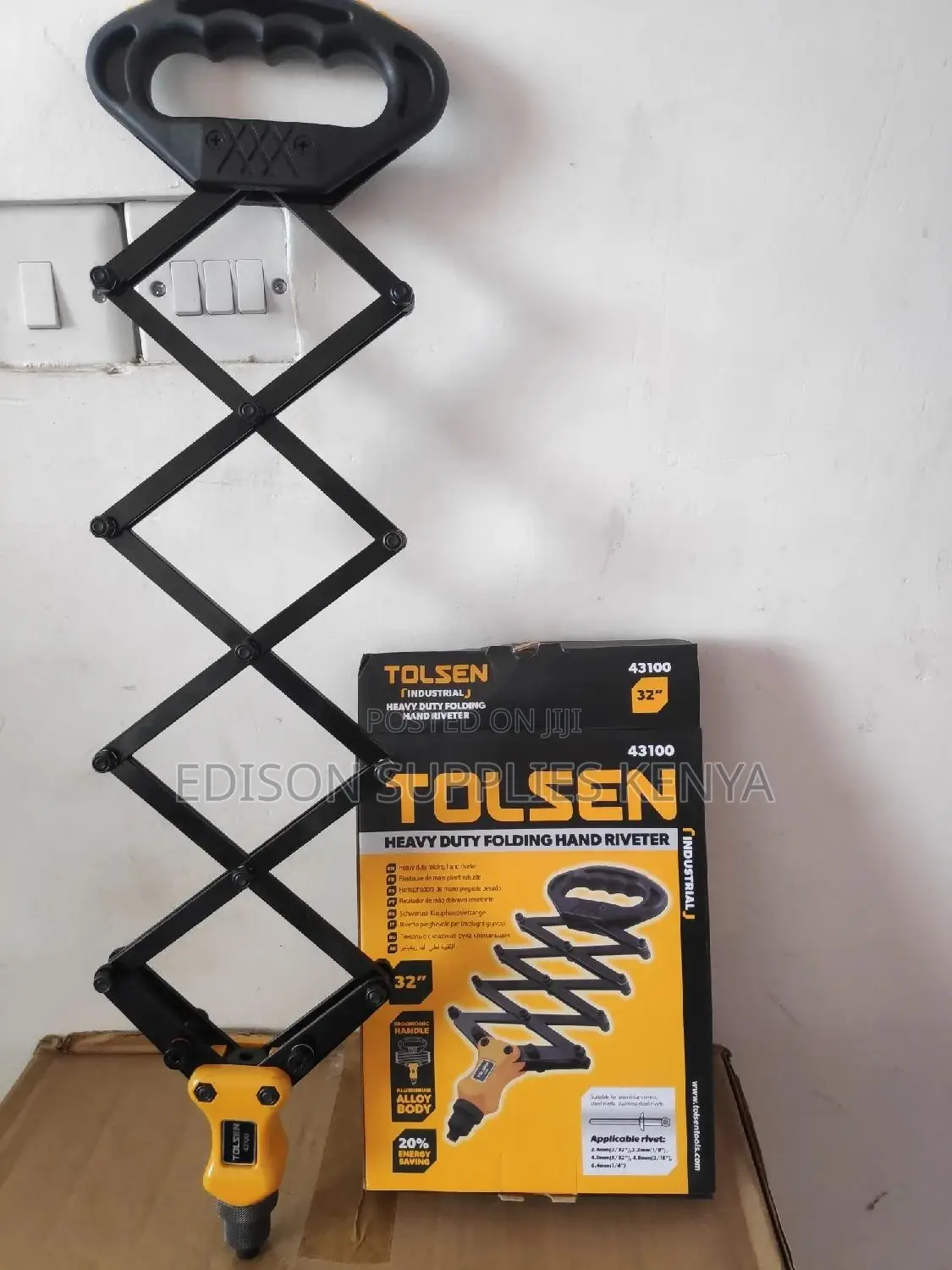 Hand Riveter Tolsen Folding Hand Riveter Scissors Riveter