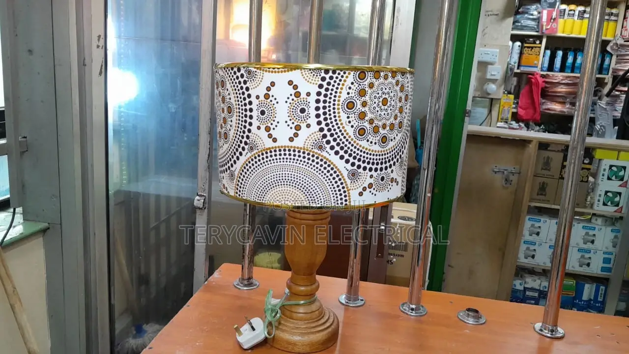 Wooden Table Lamp