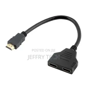HDMI Cable Adapter 1.4B Splitter HDMI 1 in 2 Out Cable Conn