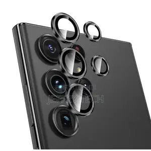 For Samsung Galaxy S23 Ultra 5G Camera Lens Protector(Black)
