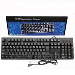 TJ-818 Black Antelope Keyboard for Computer Desktop, Keyboar