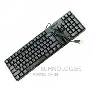 Generic Keyboard for Computer Desktop- Wired Keyboard TJ 818