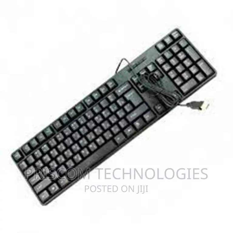 Generic Keyboard for Computer Desktop- Wired Keyboard TJ 818
