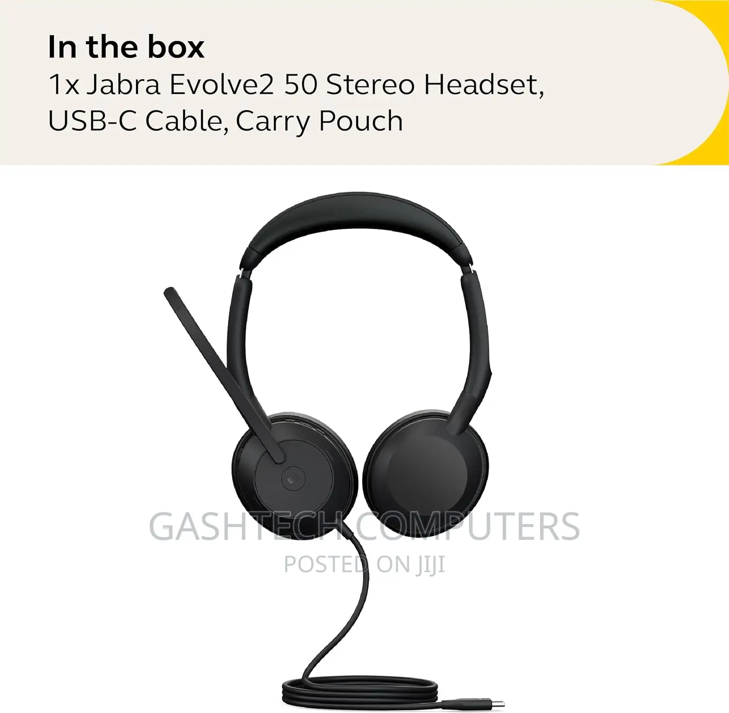 Jabra Evolve2 50 Stereo Headphones