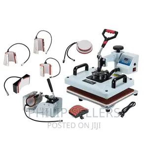 Combo Heat Press Machine 8 in 1 Sublimation Transfer for Mug