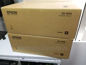 EPSON Eb -W06 Projector, 3700 Lumen