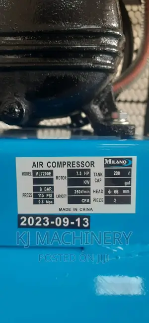 Milano 200litres Air Compressor -Quality Assured