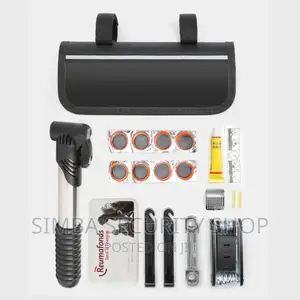 Bicycle Tire Repair Tool Kit Set Bike Saddle Bag Multitool