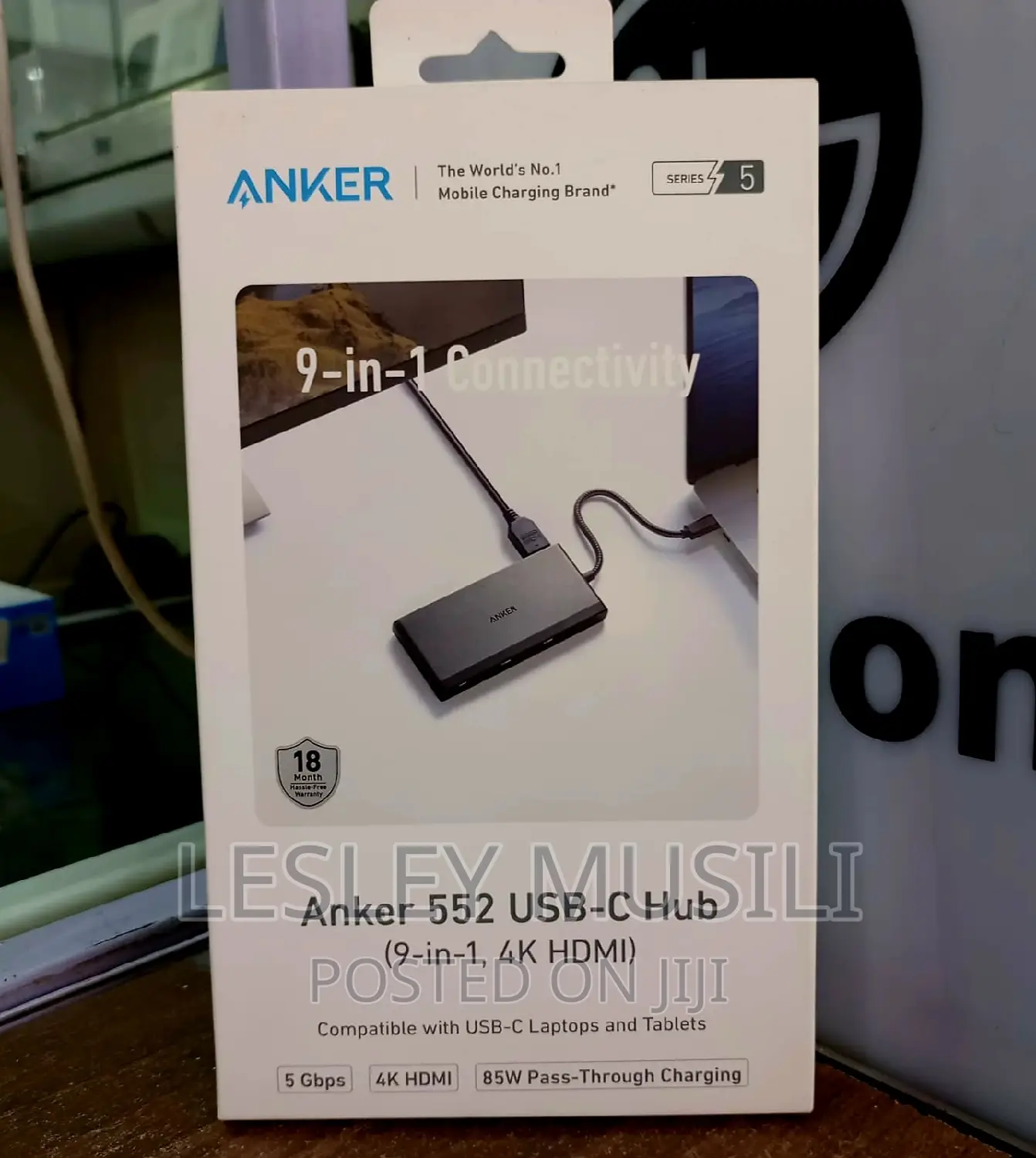 Anker 552 [USB]-[C] [Hub] (9-in-1) With 100W Power Delivery