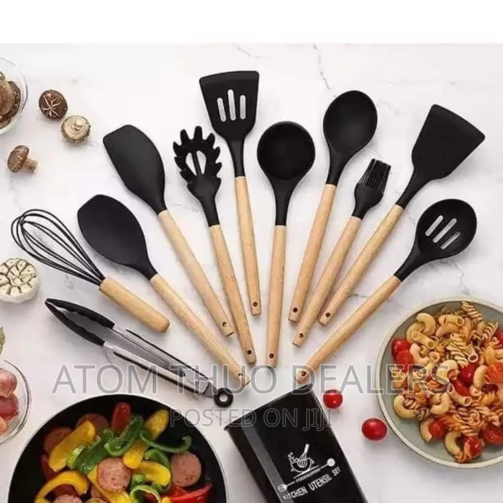Silicon Spoons 11 Pieces