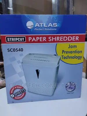 Atlas Paper Shredder Sc 0540 5 Sheet.^° Sc0540 Shredder