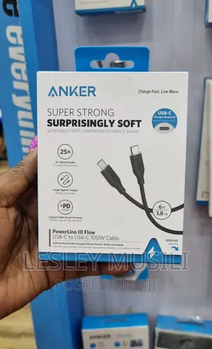 Anker Powerline III Flow C to Usb C 1.8M (6-Ft) -
