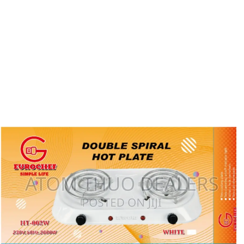 Double Spiral Hotplate Eurochef 