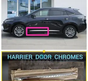 Toyota Harrier Yr2016+, Side Door Chrome Finish Trim - Each