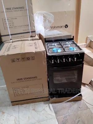 Volsmart 50*60 All Gas Black Cooker