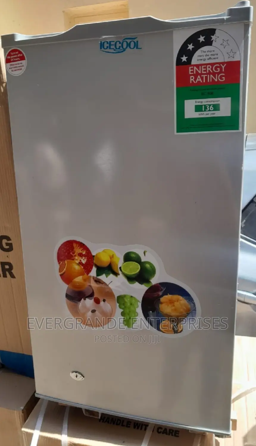Fridge Refrigerator Icecool Fridge 92 Litres