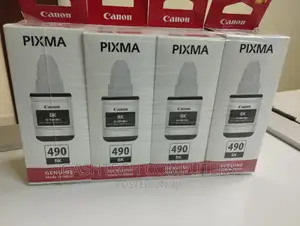 Sealed Canon Bk 490 Ink Gi-490<Bk>