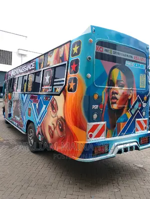 New Isuzu Executive Bus 2023 Blue