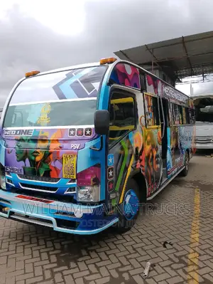 New Isuzu Executive Bus 2023 Blue