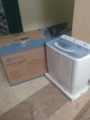 Nunix Energy Saver 7.5kg Semi Automatic Washing Machine