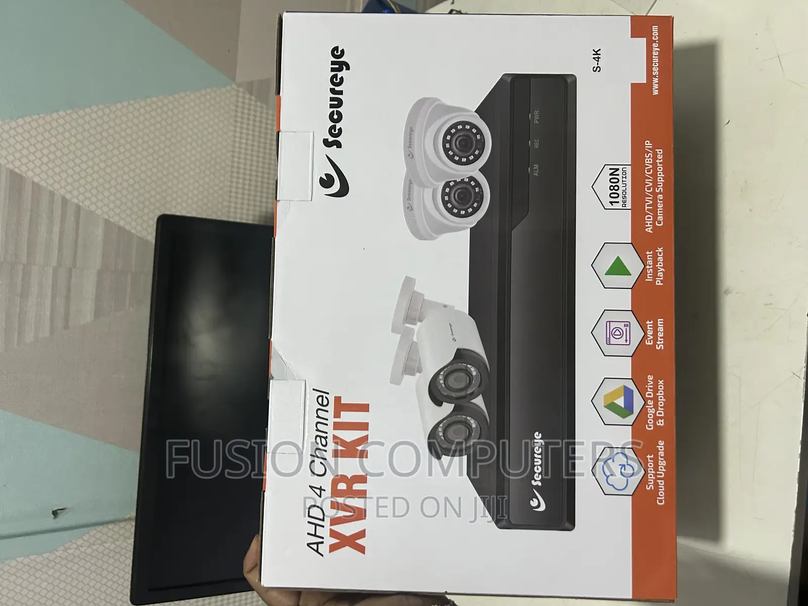 4 Channel CCTV Kit Secureye Full Package
