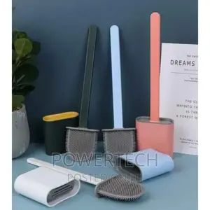 Silicone Flex Toilet Brush Cleaner.